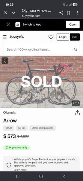 OLIMPIA arrow XL 10.5kg