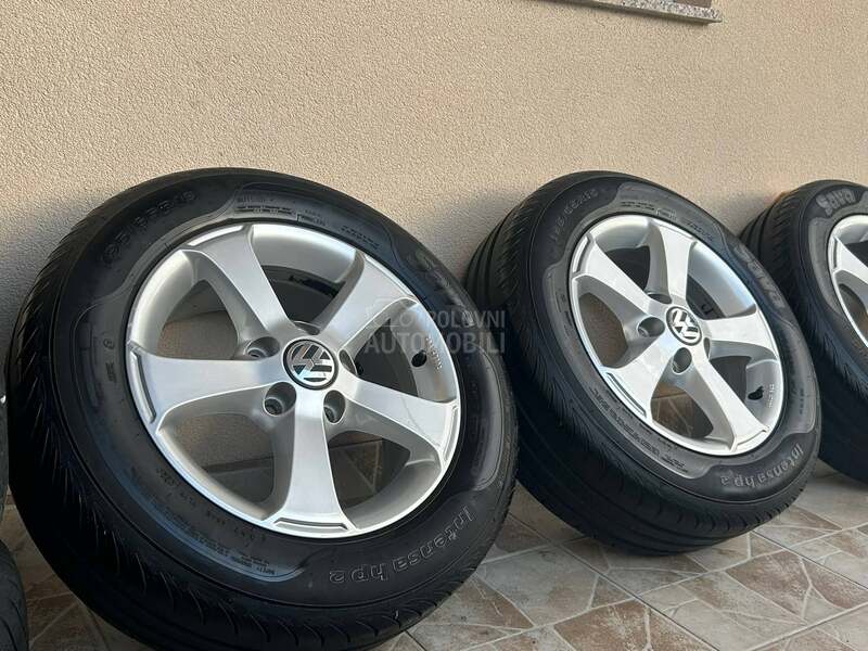 Aluminijumske felne VRHUNSKE GUME 15" 5 x 112