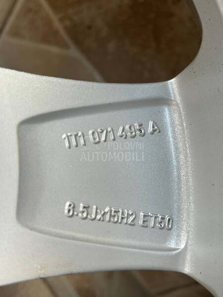 Aluminijumske felne VRHUNSKE GUME 15" 5 x 112