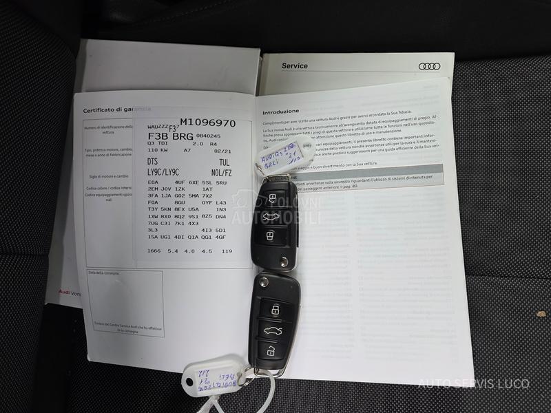 Audi Q3 2.0TDI S TRONIC