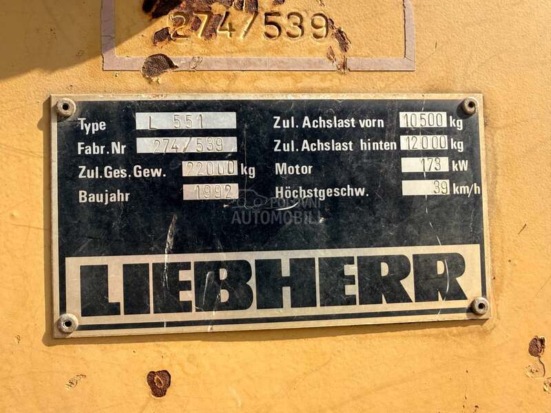 Liebherr 551