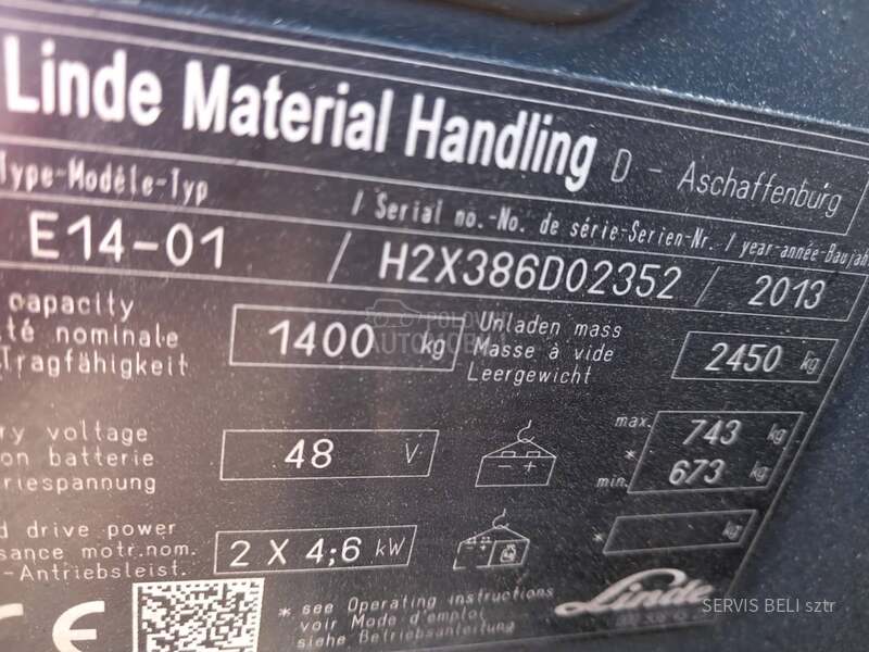 Linde E14 TRIPLEX