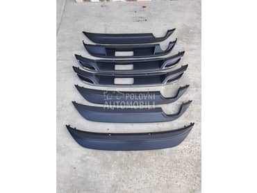 Difuzor Golf 7 za Volkswagen Golf 7 od 2012. do 2019. god.