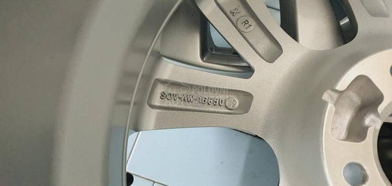 Aluminijumske felne CLIO 16" 4 x 100