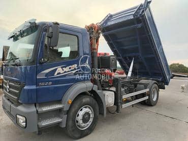 Mercedes Benz AXOR 1828 Kiper Kran