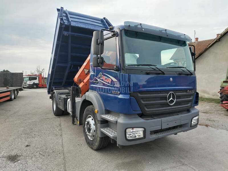 Mercedes Benz AXOR 1828 Kiper Kran