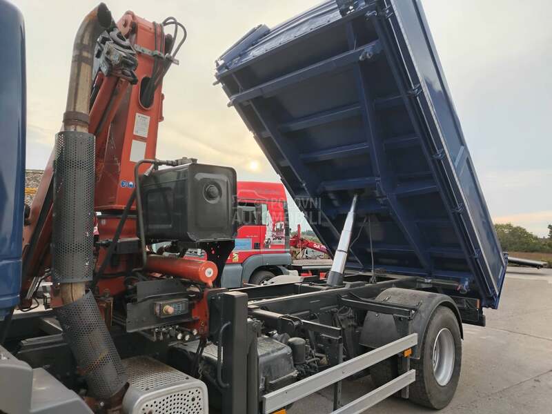 Mercedes Benz AXOR 1828 Kiper Kran