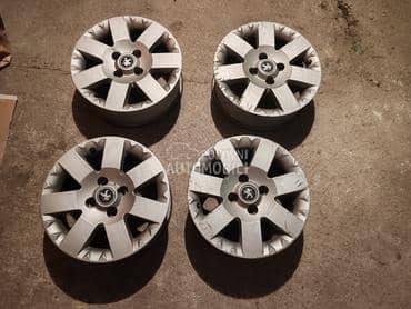 Aluminijumske felne citroen sa šafovima 15" 4 x 108