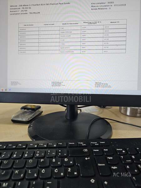 Peugeot 208 1.2NAV LED USB 35000