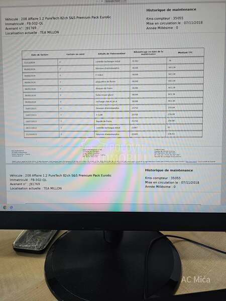 Peugeot 208 1.2NAV LED USB 35000