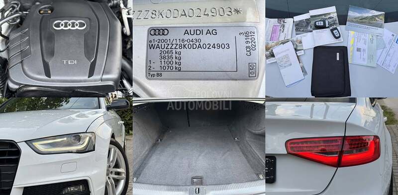 Audi A4 S LINE/AUTOM/KOŽA