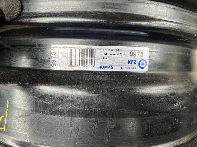 Čelične felne Ford 16" 5 x 108