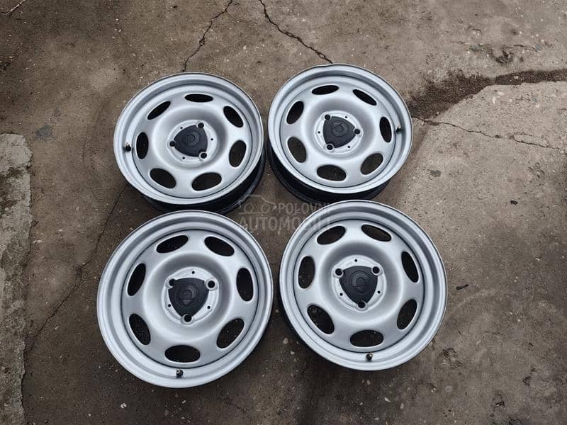 Čelične felne  15" 3 x 112