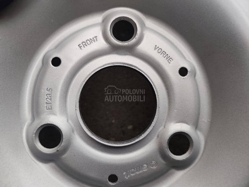 Čelične felne  15" 3 x 112