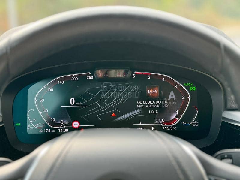 BMW 520 hybrid/ laser