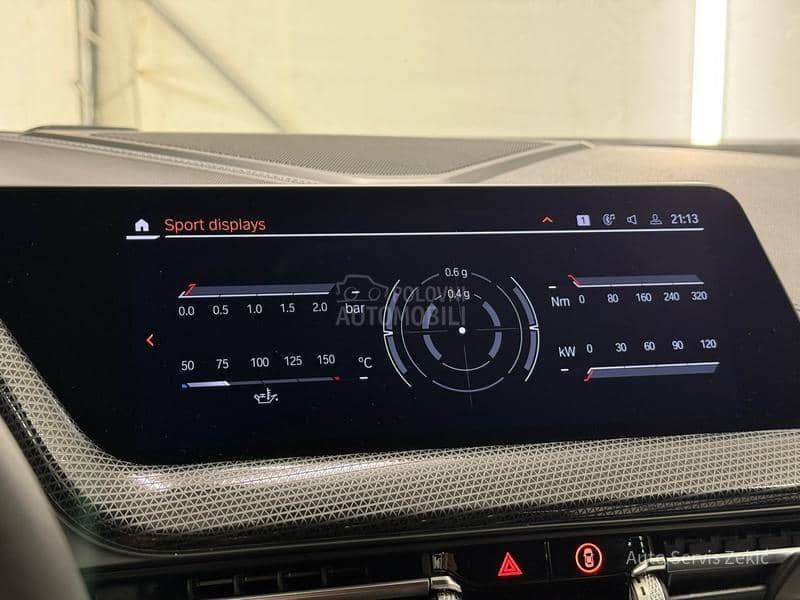 BMW 116 d M pack/HUD