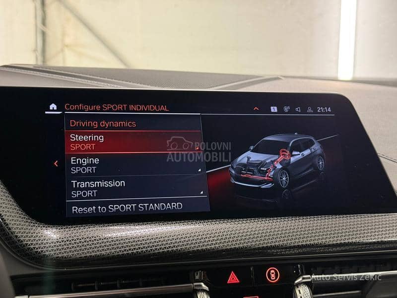 BMW 116 d M pack/HUD