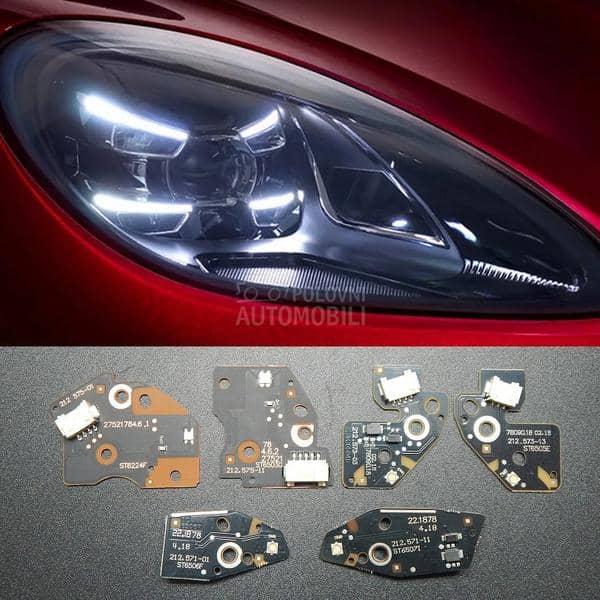 LED plocice, LED DRL levi far