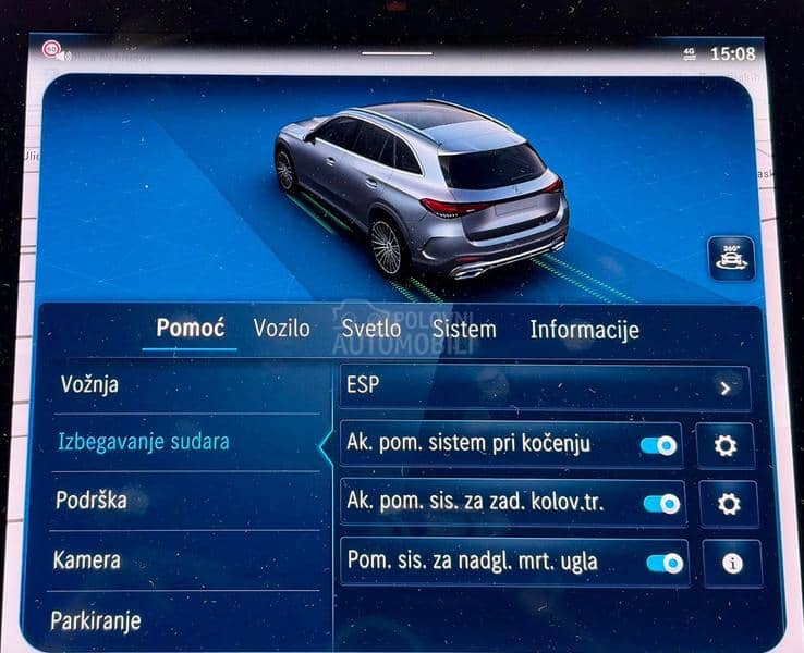 Mercedes Benz GLC 200 Rezervisan