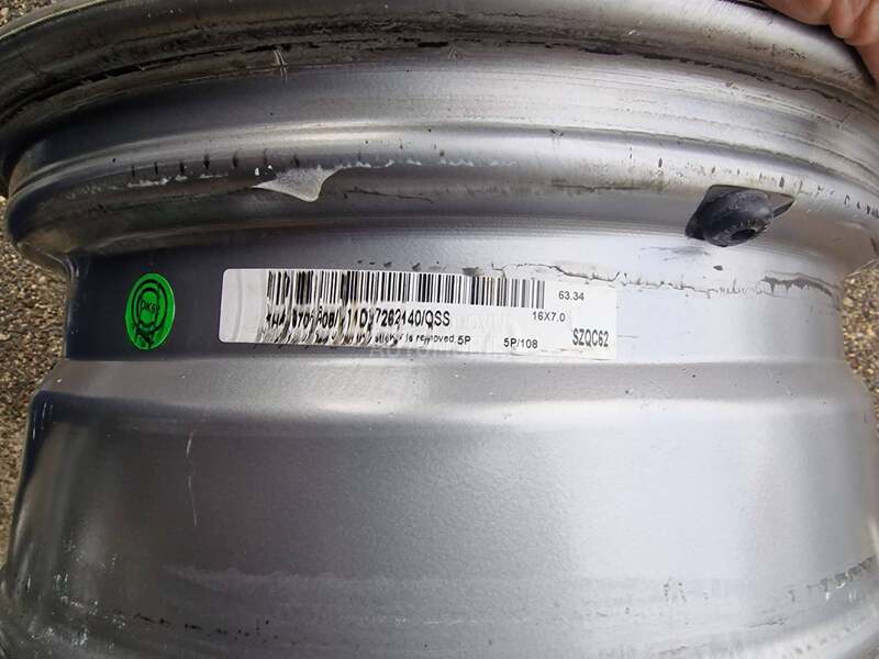 Aluminijumske felne  16" 5 x 108