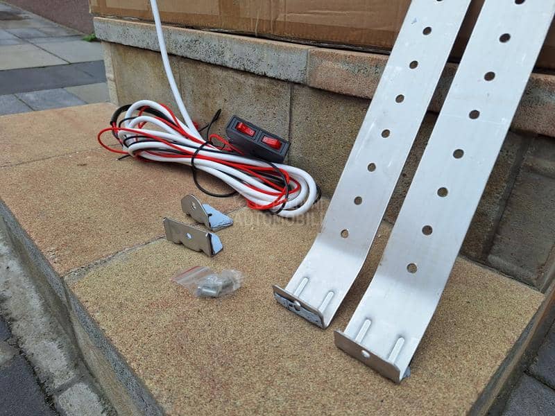 Led rotacija 12v žuta šlep