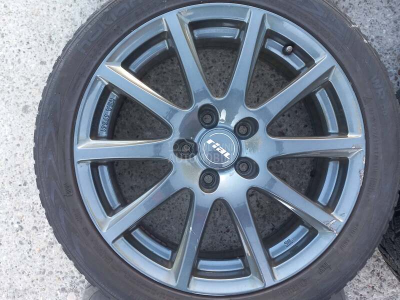 Aluminijumske felne Rial 17" 5 x 112