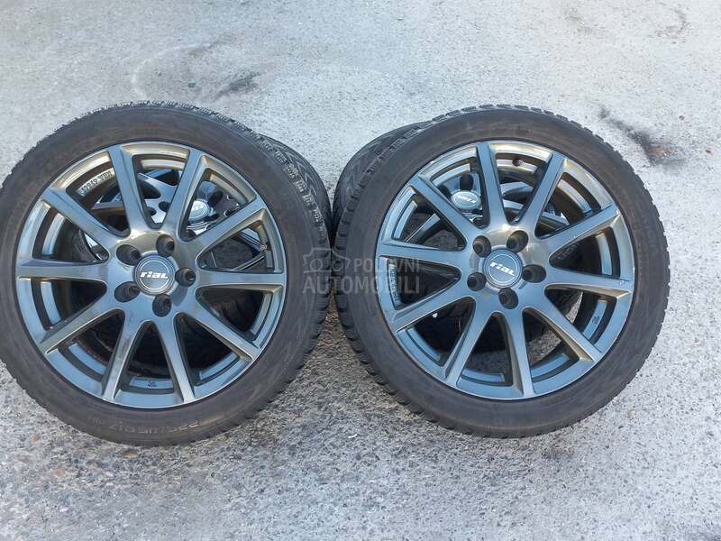 Aluminijumske felne Rial 17" 5 x 112