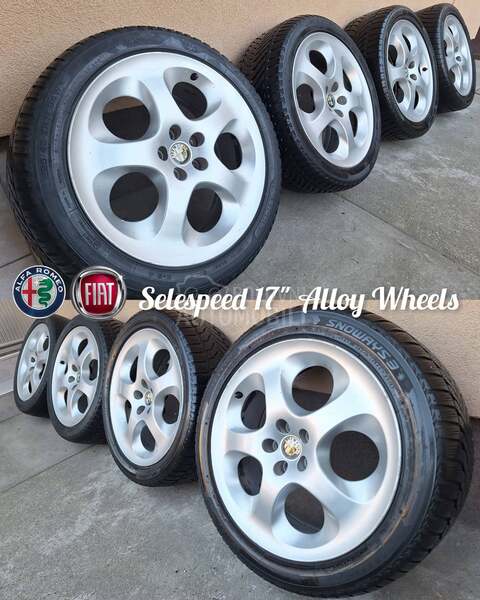 Aluminijumske felne SELESPED ZIMSKE GUME 17" 5 x 98