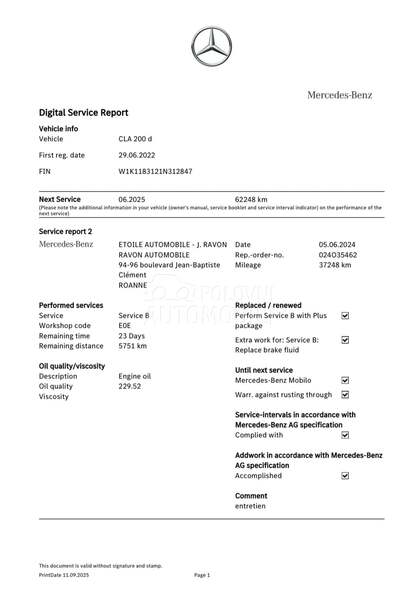 Mercedes Benz CLA 200 d  PANO/MULT/360KAM