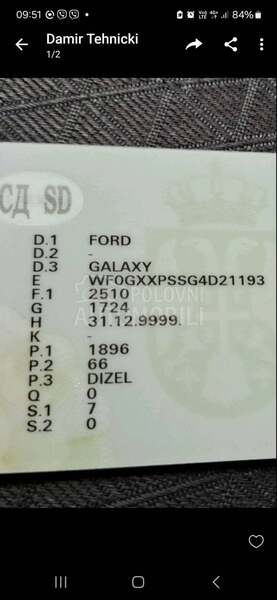 Ford Galaxy 1.9 TDI