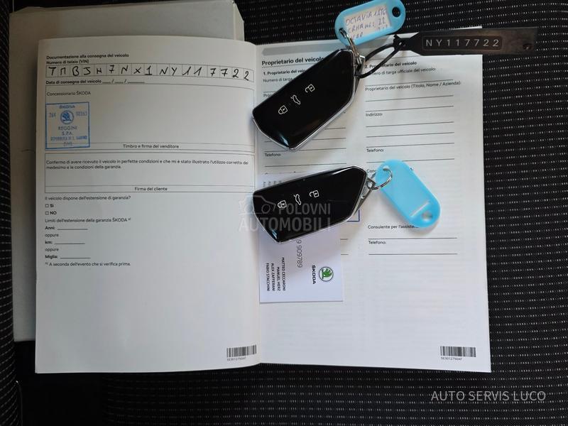 Škoda Octavia 1.5 TGI DSG kuka LED
