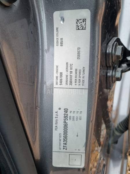 Fiat Tipo 1.4T-JET/LOUNGE PLUS