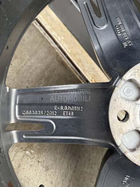 Aluminijumske felne Audi 19" 5 x 112