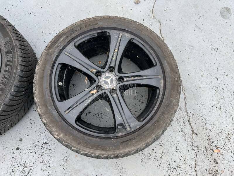 Aluminijumske felne original zimske gume 18" 5 x 112