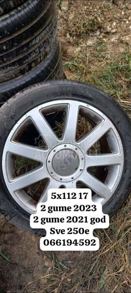 Aluminijumske felne Rasprodaja 17" 5 x 112