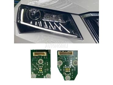 LED plocice, LED DRL desni far za Škoda Superb od 2016. do 2019. god.