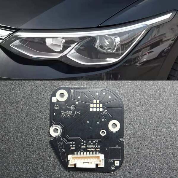 LED plocica, LED DRL desni far