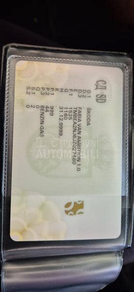 Škoda Fabia 1.0 VAN