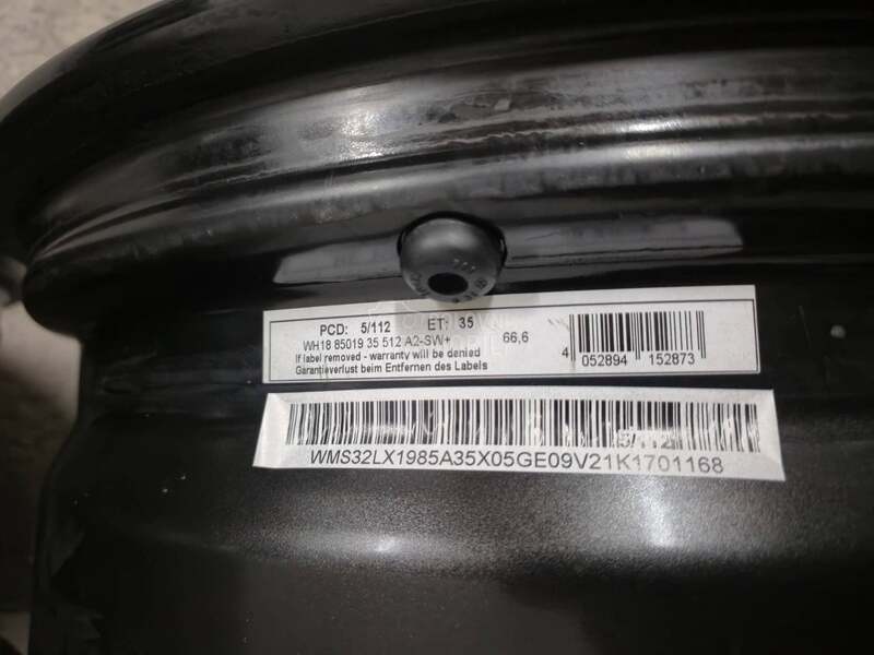 Aluminijumske felne wheelworld 19" 5 x 112