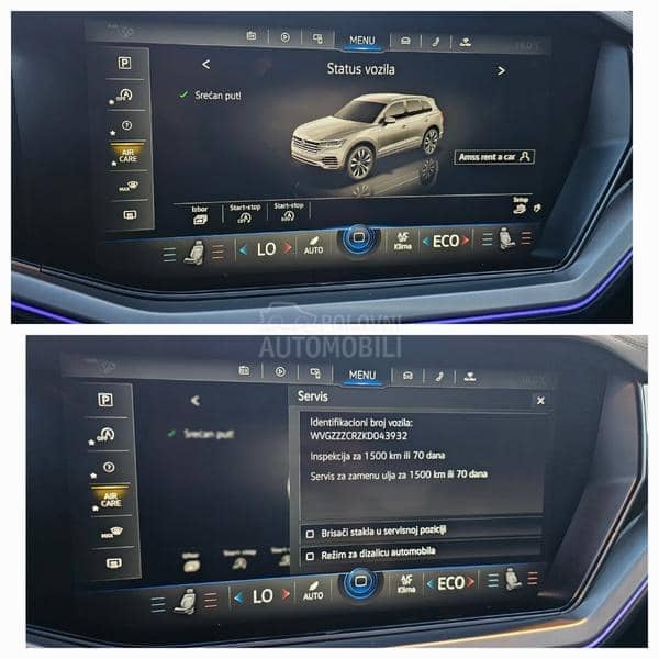 Volkswagen Touareg 3.0 V6 TDI /VAZDUH/