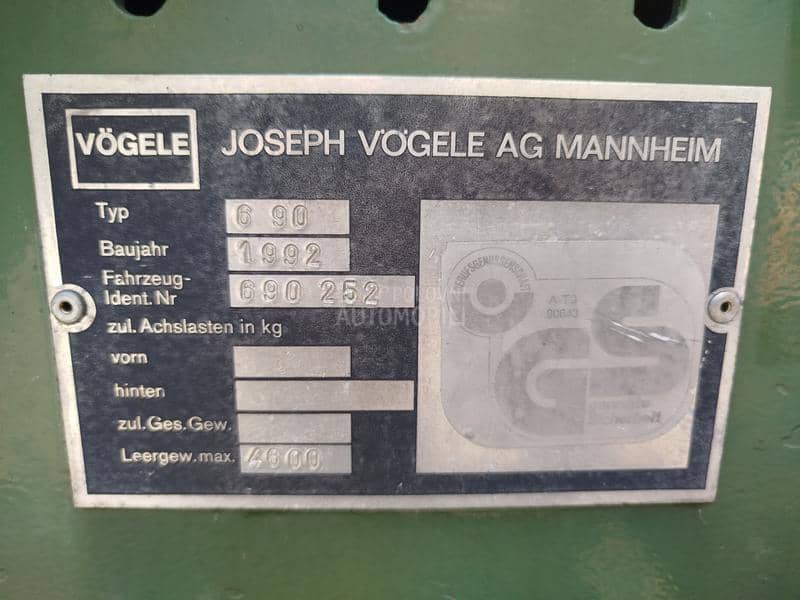 Vögele SUPER BOY 6 90