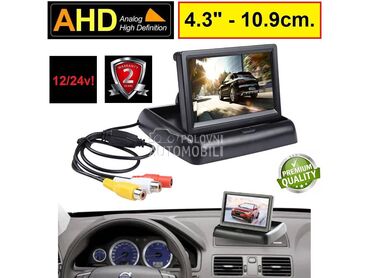 AHD MONITOR 4.3 inch PREKLOPNI 