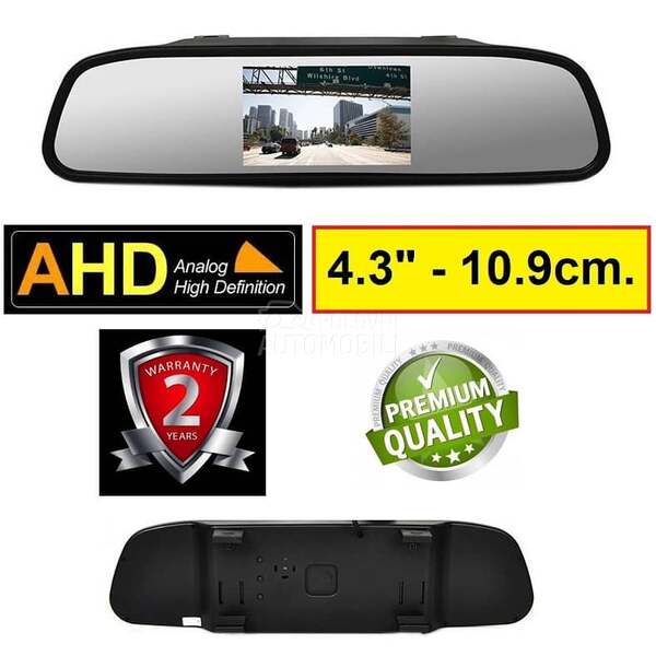 AHD PARKING MONITOR 4.3inch RETROVIZOR