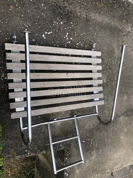Inox platforma i merdevine
