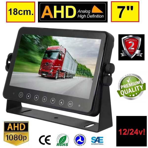 AHD PARKING MONITOR 7inch. 11.498