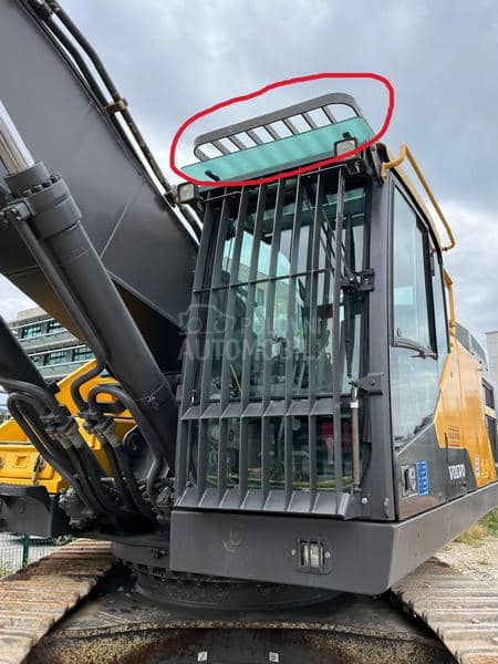 Volvo zaštitna mreža za kabinu