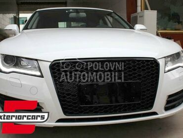Maska Grill RS Crna 4G za Audi A7