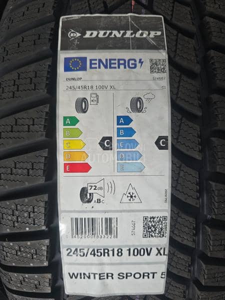 Dunlop 245/45 R18 Zimska