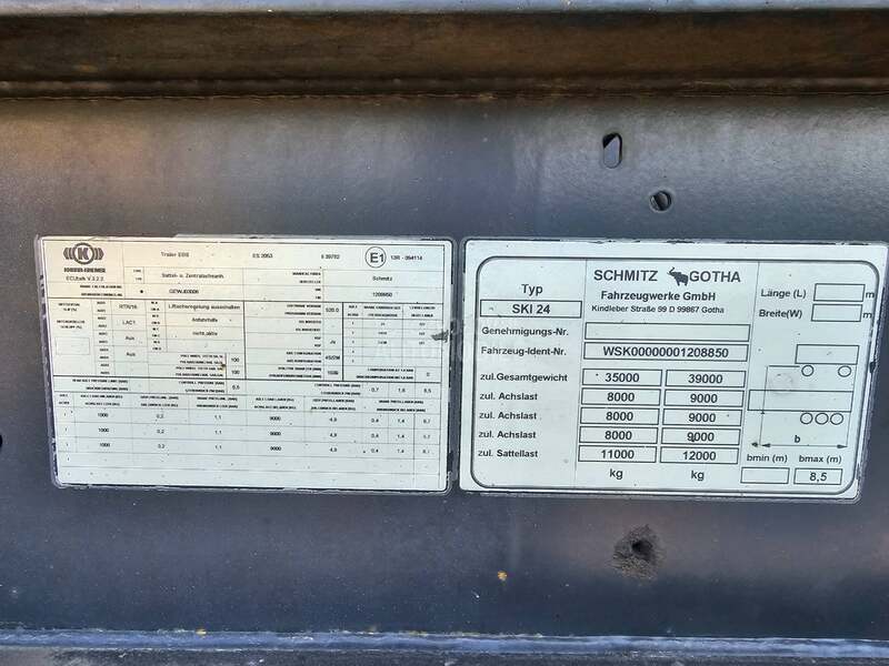 Schmitz HARDOX 38m3