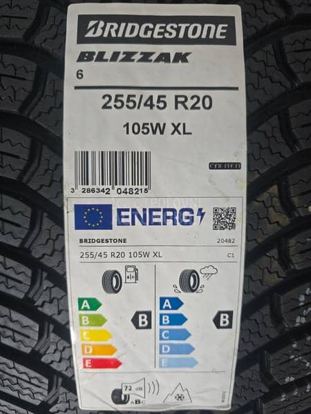 Bridgestone 255/45 R20 Zimska